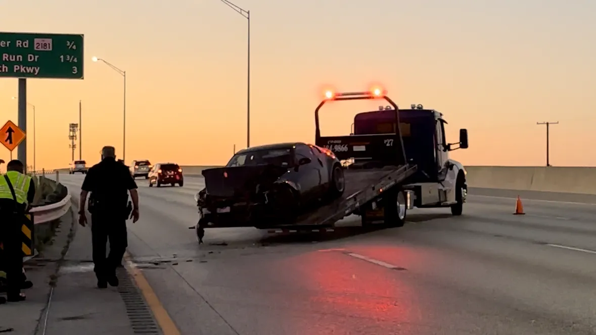Crashed 350Z